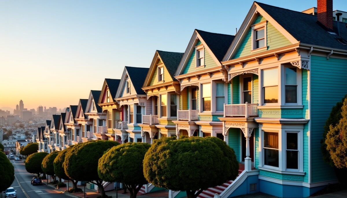 Painted Ladies : les façades éclatantes qui révèlent le passé victorien des quartiers
