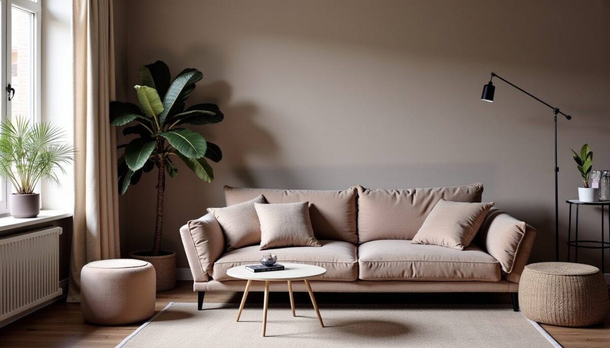 Déco : Le taupe, l&rsquo;élégance discrète qui envahit nos intérieurs