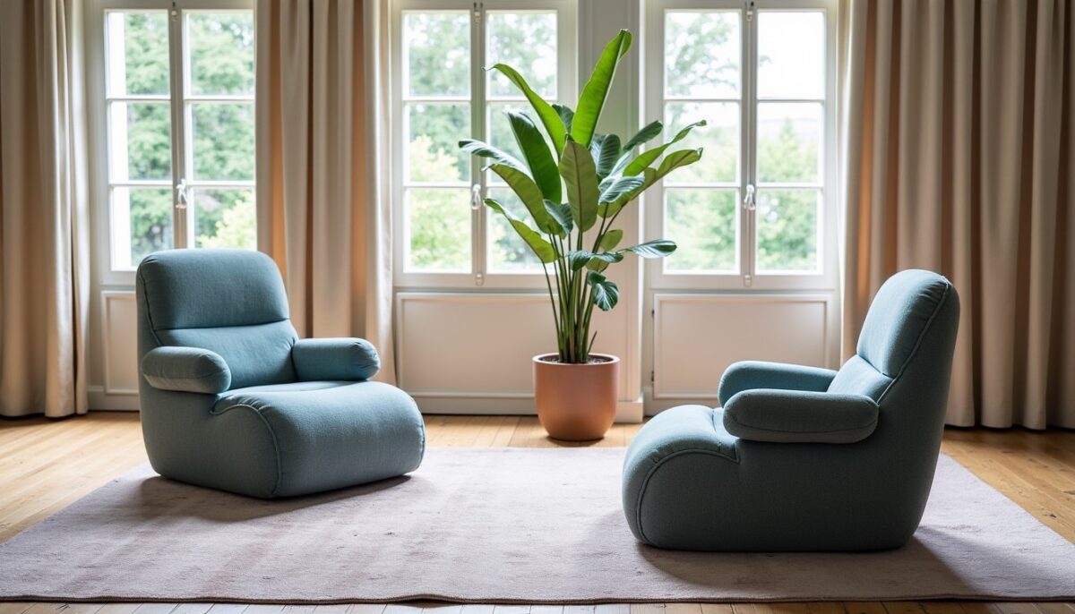 Fauteuils design : l&rsquo;harmonie idéale entre confort exceptionnel et élégance visuelle