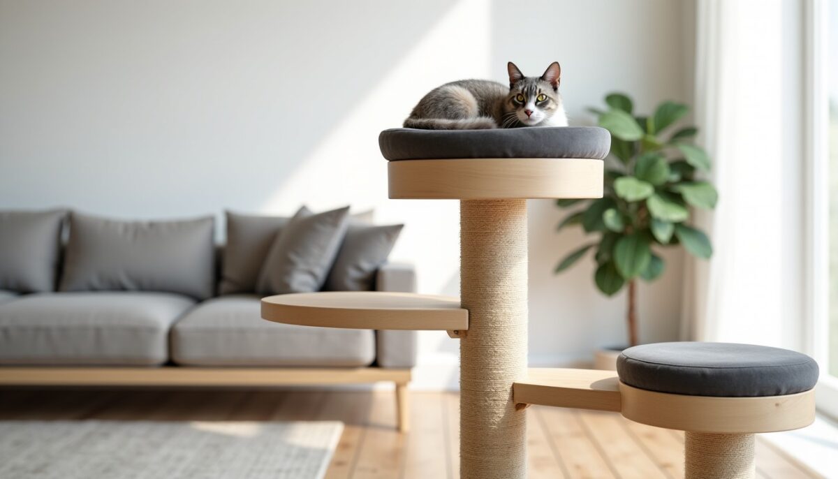 Arbre à chat design : l&rsquo;alliance parfaite entre esthétique moderne et bien-être de votre matou
