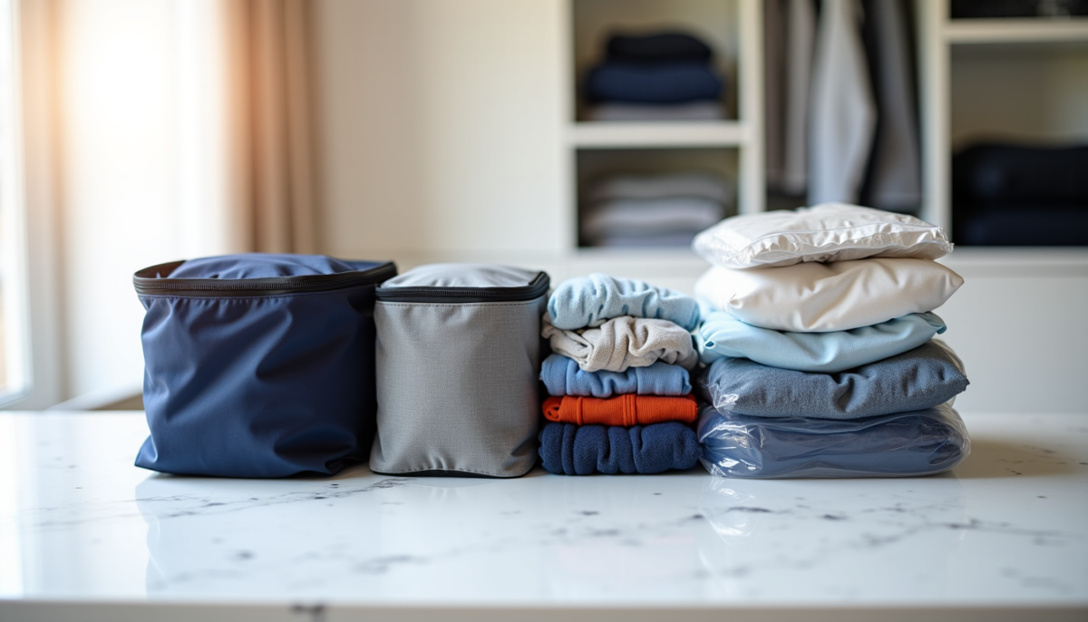 Cubes de compression vs sacs sous vide : quelle solution pour gagner de la place